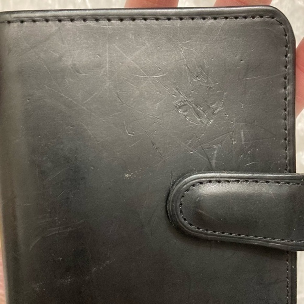 Coach vintage black glovetan leather wallet - Picture 5 of 12